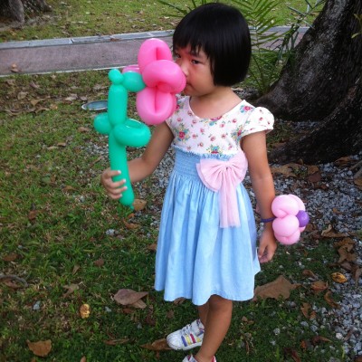 Flower Stalk and Flower Bracelet