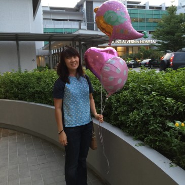 Announcing the arrival of … … my helium tank!