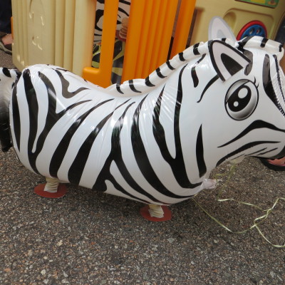 Zebra Pet Walker